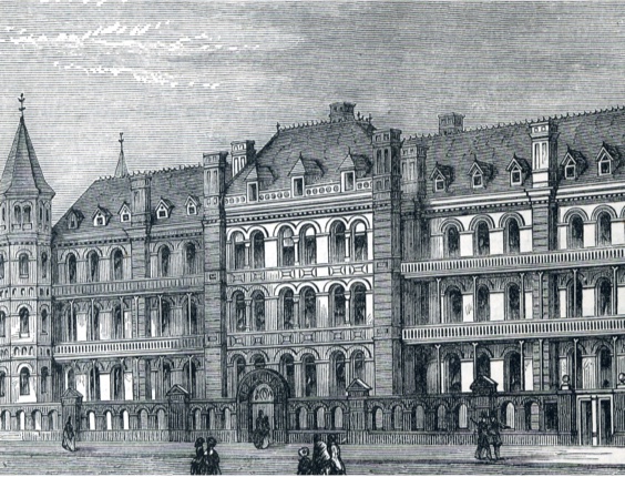Victoria house in 1852
